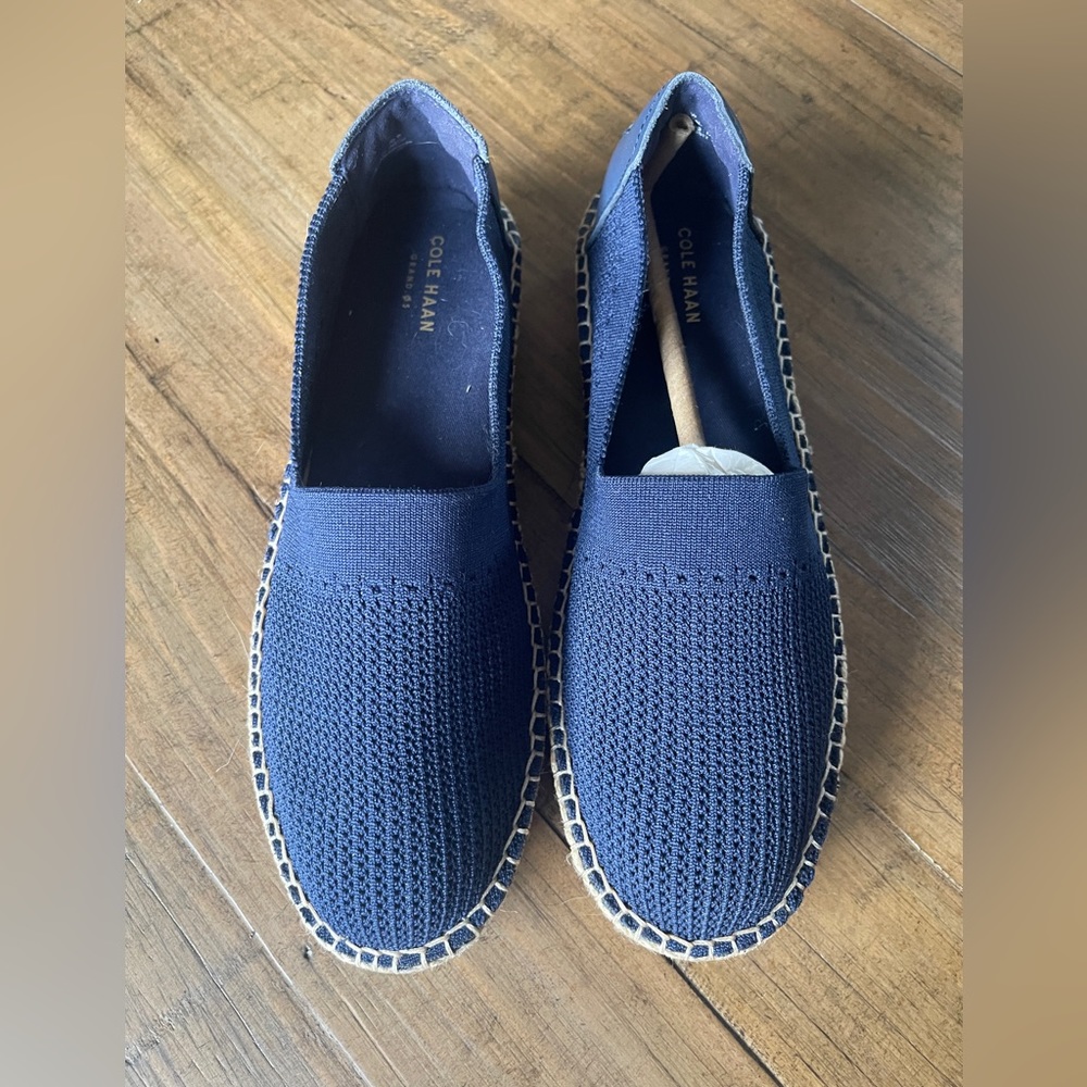 Cole Haan Cloudfeel Stitchlite Espadrille Flat - Size 10